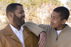 father-and-teen-son-talking