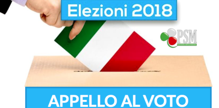 Appello al voto – Elezioni 2018