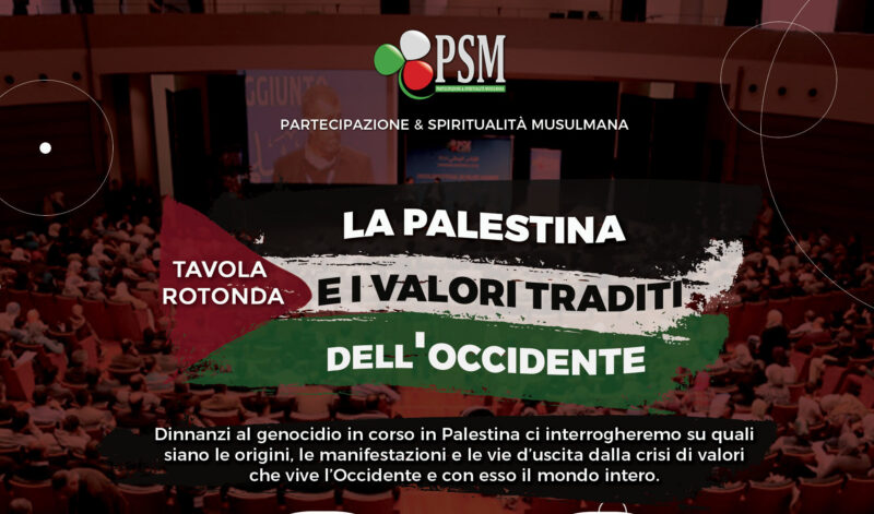 Tavola Rotonda | La Palestina e i valori traditi dell’Occidente | 3 febbraio 2024 – Milano